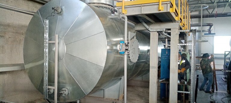 Теплоизоляция Деаэратора.